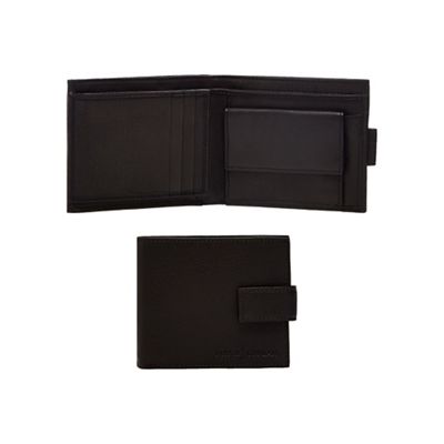 Black waxy tab wallet
